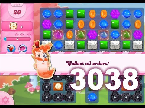 Candy Crush Saga Level 3044 Tips & Video